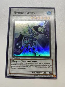 Yu-Gi-Oh! HYDRO GENEX Super Rare 1st Edition TSHD-EN095 HP - Image 1