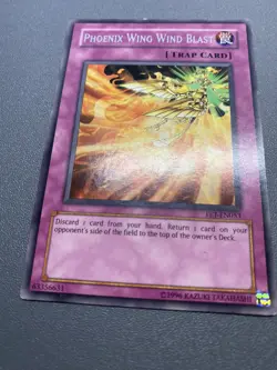 Yu-Gi-Oh! Phoenix Wing Wind Blast Rare Unlimited FET-EN053 HP - Image 1