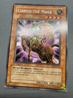 Yu-Gi-Oh! Chiron The Mage Rare 1st Edition FET-EN021 HP - Image 1