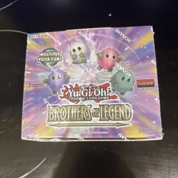 YuGiOh Brothers of Legend | Sealed Booster Box of 24 Packs | 1st Edition | 2021 - Image 1