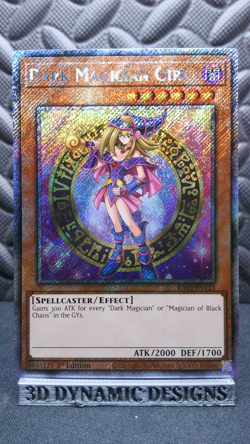 | Yugioh Dark Magician Girl RA03-EN123 1st Platnium Secret Rare NM 🔥 | - Image 1