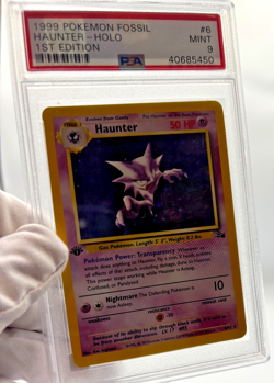 Pokemon Cards - PSA 9 1st Edition Haunter 6/62 - Fossil Set - MINT - PSA9 - Image 3