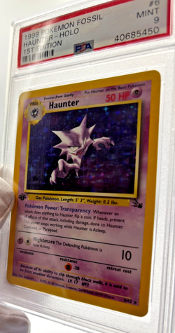 Pokemon Cards - PSA 9 1st Edition Haunter 6/62 - Fossil Set - MINT - PSA9 - Image 5