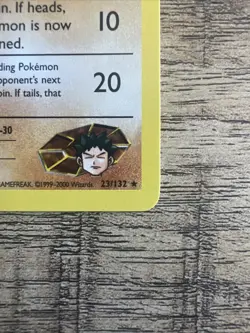 Pokemon TCG Brock's Sandslash Gym Heroes Regular Rare Unlimited Card 23/132 NM - Image 4