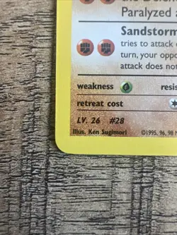 Pokemon TCG Brock's Sandslash Gym Heroes Regular Rare Unlimited Card 23/132 NM - Image 5