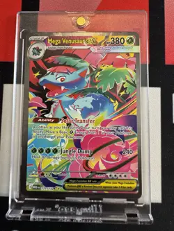 Mega Venusaur EX SIR 177/132 Mega Evolution English pokemon TCG Near Mint Card - Image 1