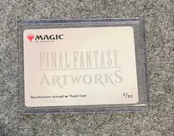 Machinist's Arsenal - Art Series Final Fantasy - NM - MTG Magic - Art Card 2/53 - Image 2