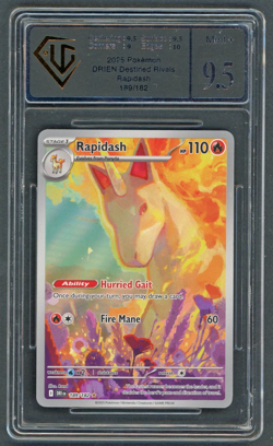 Pokemon Cards - UGC Rapidash 189/182 - Destined Rivals - PSA BGS ACE CGC - Image 1