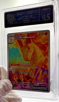 Pokemon Cards - UGC Rapidash 189/182 - Destined Rivals - PSA BGS ACE CGC - Image 3
