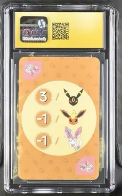 CGC 10 Pristine Sylveon Point Salad Eevee Edition Korean Pokemon Card - Image 2