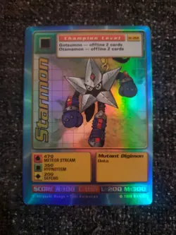 65 Vintage Digimon Card Lot With Holo Starmon ST-26S Starter Deck Set & Animated - Image 2