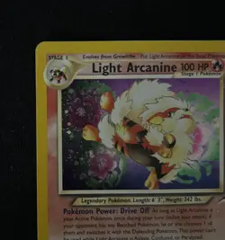 Pokemon Cards: Neo Destiny Rare Holo: Light Arcanine 12/105 - Image 4