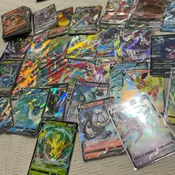 55+ Pokemon V & VMAX BIG Card Lot | Japanese/Chinese/Korean | Modern | Near Mint - Image 3