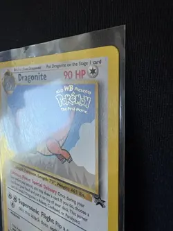 Pokemon TCG Dragonite Black Star Promo Card 1999 Pokemon: The First Movie - Image 3