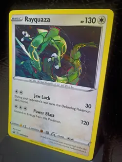Rayquaza SWSH029 SWSH: Sword & Shield Promo Card holo NM amazing condition - Image 2