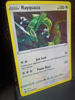 Rayquaza SWSH029 SWSH: Sword & Shield Promo Card holo NM amazing condition - Image 3