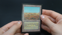 Scrubland Magic Card International Collectors' Edition ICE MTG - Image 2