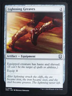 Lightning Greaves - M3C - Mtg Card #3FS - Image 1