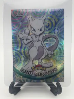 Mewtwo Topps Chrome Series 2 Holo Near Mint Topps #150 Pokemon Trading Card Game - Image 1