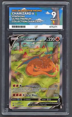 Pokemon Cards - ACE 9 Charizard V SWSH260 - Ultra Premium Collection - PSA BGS - Image 1