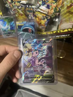 Pokemon TCG Mew v Alternate Full Art Holo Rare Card 251/264 Fusion Strike - Image 1