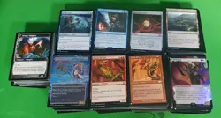 MTG Card Lot Commons And Uncommons Near Mint Approximately 900 Cards - Image 1