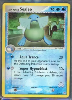 Pokemon Cards - Sealeo 16/95 - Team Magma & Team Aqua eBay Live Sun 5th 6:30pm - Image 1