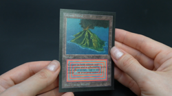 Volcanic Island Magic Card International Collectors' Edition ICE MTG - Image 2