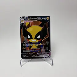X-Men/Marvel Pokemon Pikachu VCOS Cards Deadpool, Wolverine, Venom, Thor - Image 4