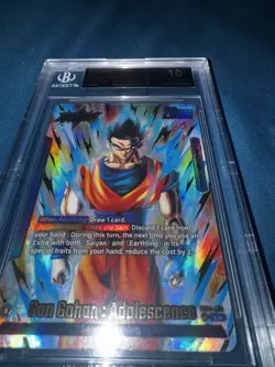 Son Gohan: Adolescence [Alt Art] FB04-026 Dragon Ball Cards BGS 10 Black Label - Image 3