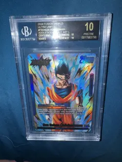 Son Gohan: Adolescence [Alt Art] FB04-026 Dragon Ball Cards BGS 10 Black Label - Image 4