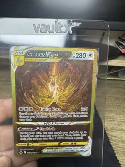 Arceus VSTAR GG70/GG70 Crown Zenith Secret Rare Card Near Mint NM Condition - Image 1