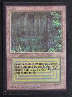 Bayou Magic Card International Collectors' Edition ICE MTG - Image 1