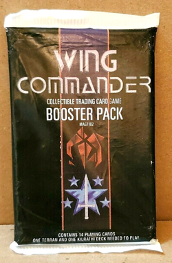 Wing Commander Collectible Trading Card Game Booster Pack (1995) - Sealed - Image 1