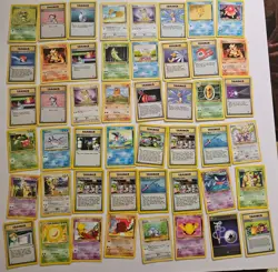Pokemon WOTC 62 Card Y2K Lot (Base Set 2, Neo Gen, Neo Dest, Rocket, Gym Heroes) - Image 1