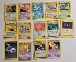 Pokemon WOTC 62 Card Y2K Lot (Base Set 2, Neo Gen, Neo Dest, Rocket, Gym Heroes) - Image 2