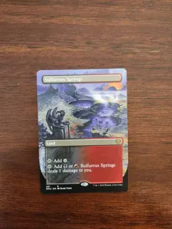 Sulfurous Springs X 4 (Borderless) Dominaria United Regular - Image 1
