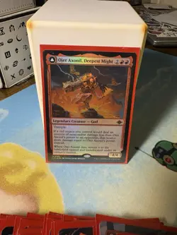 Ojer Axonil, Deepest Might | Custom Burn Commander Deck - Image 1