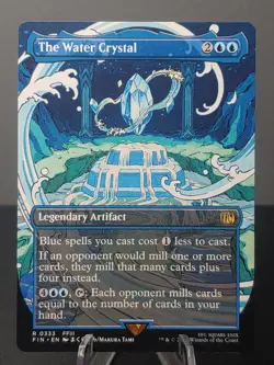 0333 The Water Crystal Borderless Magic The Gathering Final Fantasy - Image 1