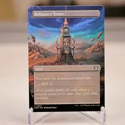 Reliquary Tower Borderless #663 | CMM Commander Masters | MTG | Same Day Ship! - Image 1