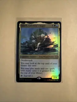 MTG Glarb, Calamity’s Augur BLB 0225 M NM FOIL - Image 1