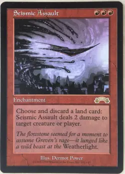 Seismic Assault X1 Exodus Mtg Magic the Gathering - Image 1