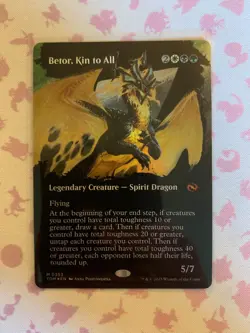 MTG Magic Betor, Kin to All Borderless Foil Tarkir: Dragonstorm 0353 NM - Image 1