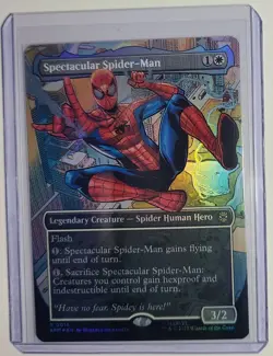 Spectacular Spider-Man (Borderless) Marvel's Spider-Man Foil - Image 1