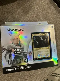 MTG Scions and Spellcraft Final Fantasy Collector's Edition Commander Deck NEW - Image 1