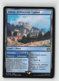 Jidoor, Aristocratic Capital R FINAL FANTASY 284 NM - Image 1