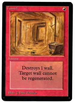 TUNNEL / TUNEL - BETA EDITION 1993 MAGIC THE GATHERING MTG - Image 1