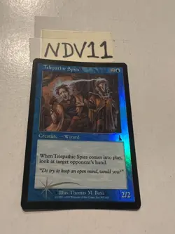 MTG FOIL TELEPATHIC SPIES - Image 1