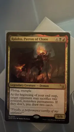 Rakdos, Patron of Chaos Murders at Karlov Manor 224 NM - Image 1