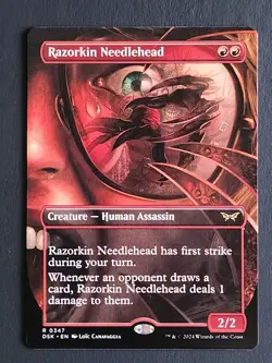 Razorkin Needlehead (Borderless) Duskmourn: House of Horror Regular - Image 1
